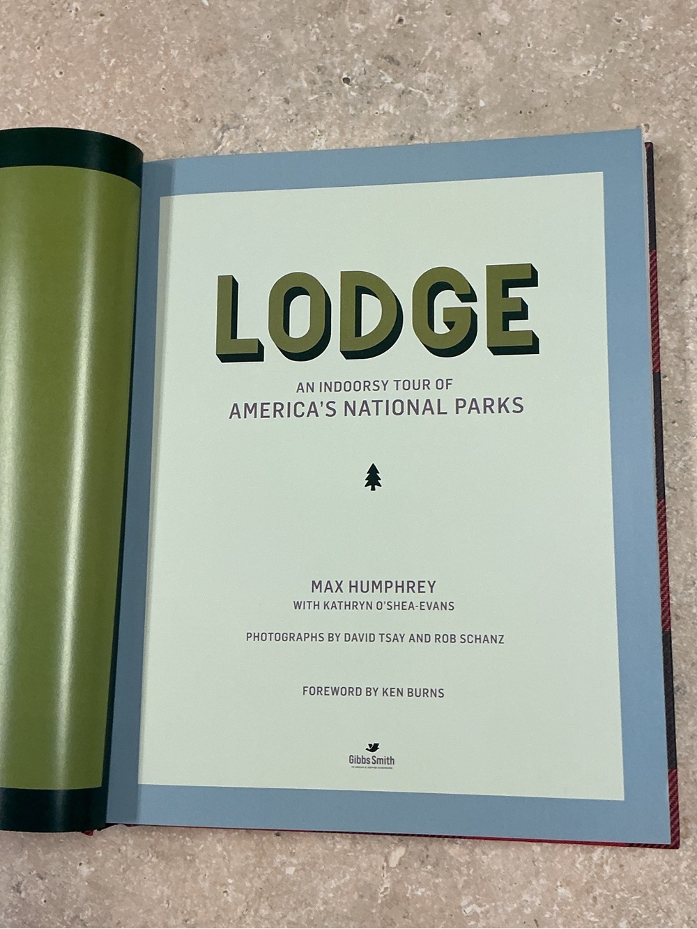 Lodge: Indoorsy Tour of America's National Parks Max Humphrey HC 2023 - Picture 3 of 9